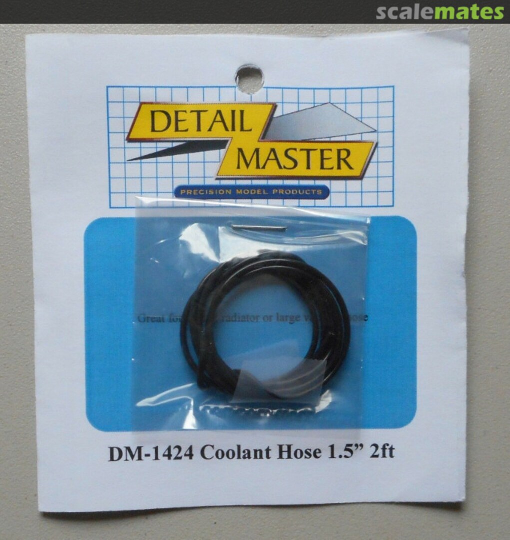 Boxart Coolant Hose 1.5 Inch DM-1424 Detail Master