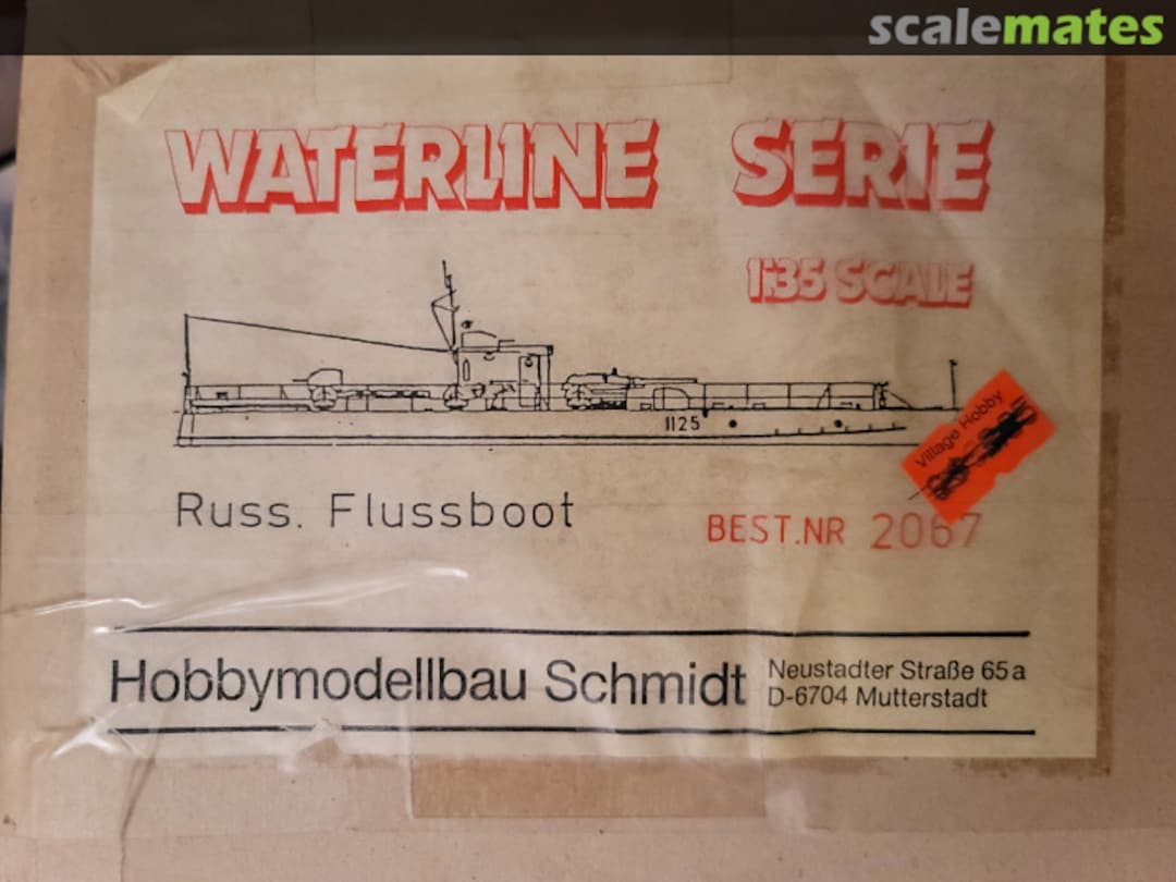 Boxart Russisch Flussboot 2067 Hobbymodellbau Schmidt Boxart Russisch Flussboot 2067 Hobbymodellbau Schmidt