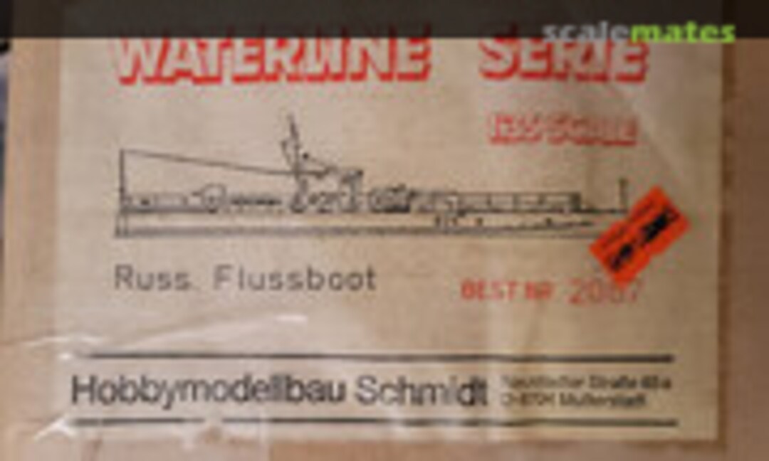 1:35 Russisch Flussboot (Hobbymodellbau Schmidt 2067) 2067