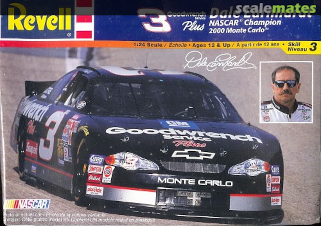 Boxart #3 Goodwrench Service Plus Chevrolet Monte Carlo 85-2585 Revell Boxart #3 Goodwrench Service Plus Chevrolet Monte Carlo 85-2585 Revell