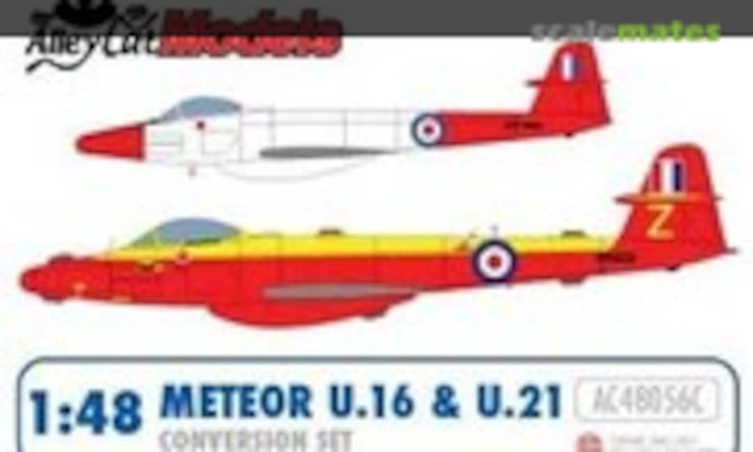 1:48 Gloster Meteor U16/21 Conversion (Airfix Mk8 Kit) (Alley Cat AC48056C) AC48056C