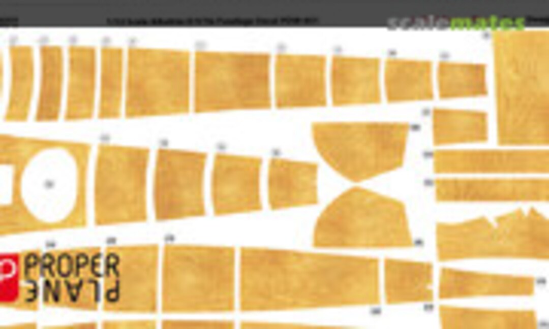 1:32 Albatros D.V/Va fuselage decals (Proper Plane PDW-601) PDW-601