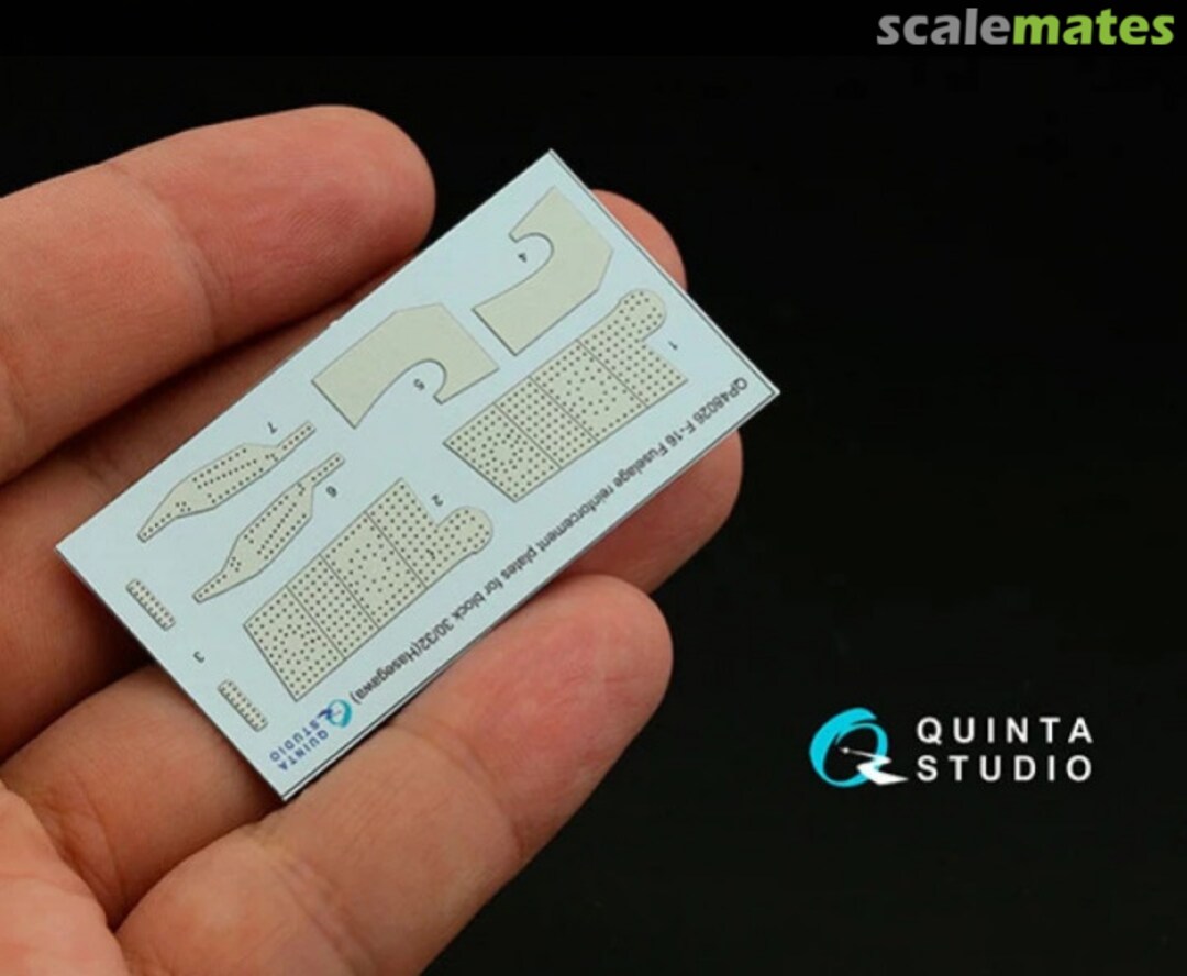 Contents F-16 block 30/32 reinforcement plates QP48026 Quinta Studio Contents F-16 block 30/32 reinforcement plates QP48026 Quinta Studio