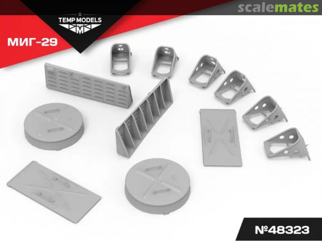 Contents MiG-29 Set of plugs and pads 48323 Tempmodels Contents MiG-29 Set of plugs and pads 48323 Tempmodels