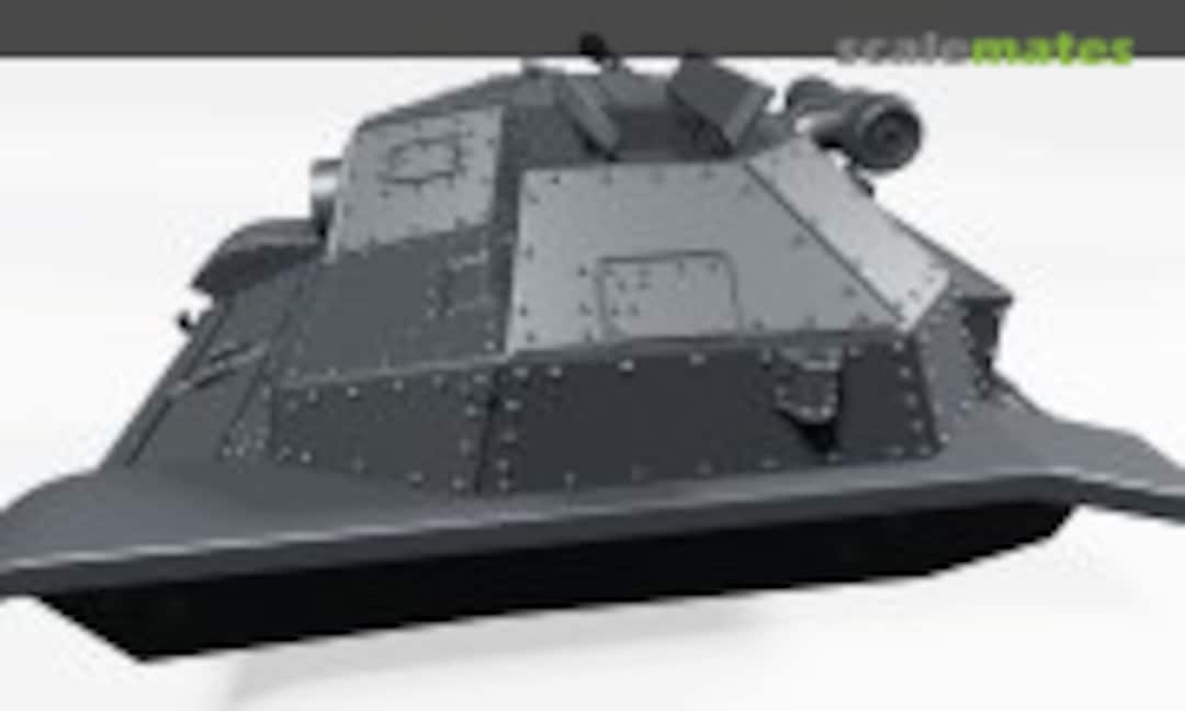 1:72 Tankette TKS with 7.92 wz.25 Hotchkiss MG - open hatch (EMP3d 72011125) 72011125