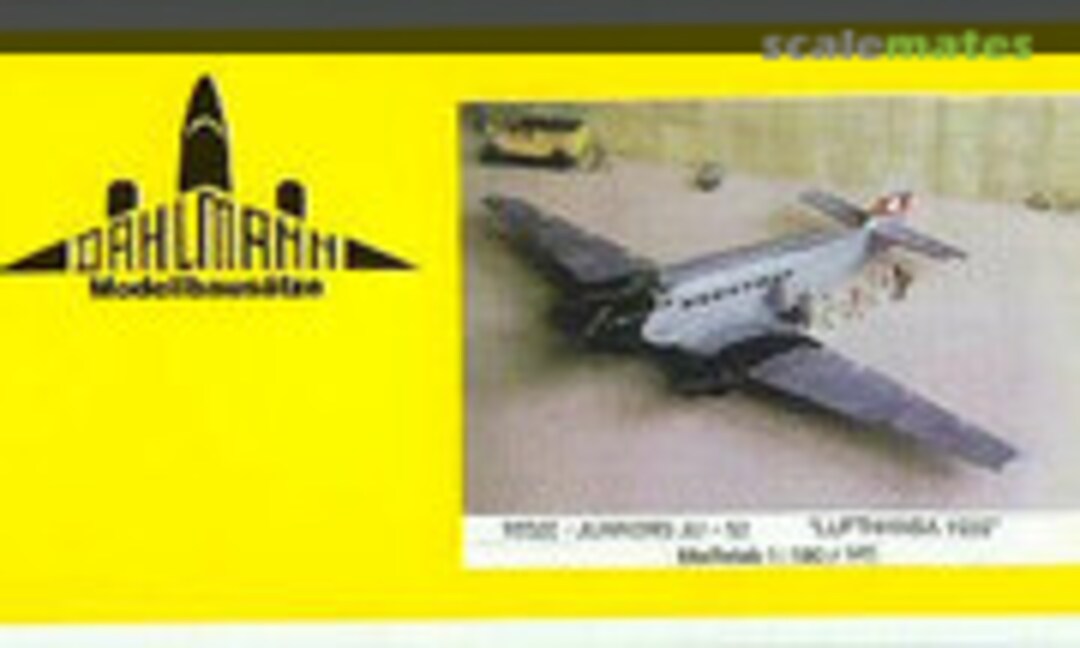 1:100 Junkers Ju 52 Olympiade '36 (Dahlmann 10520)