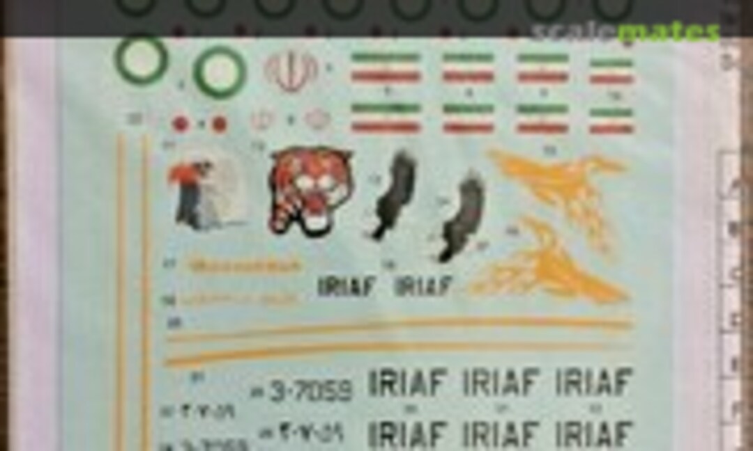 1:72 F-5E/F Tiger II / Azarakhsh (Hi-Decal Line 72-052) 72-052