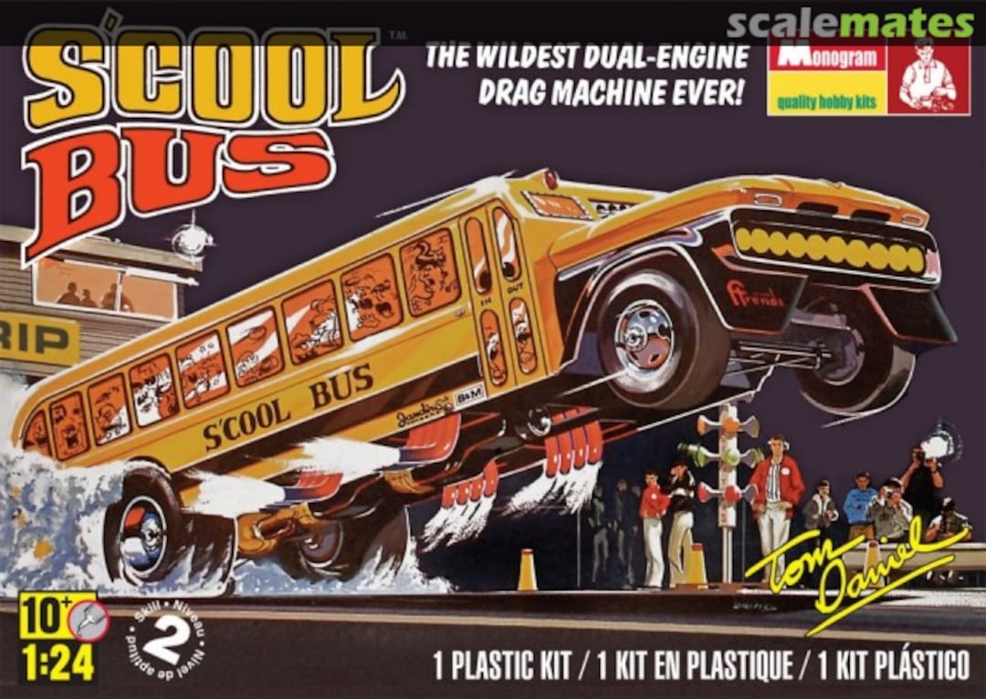 Boxart S'cool Bus 85-4080 Monogram Boxart S'cool Bus 85-4080 Monogram