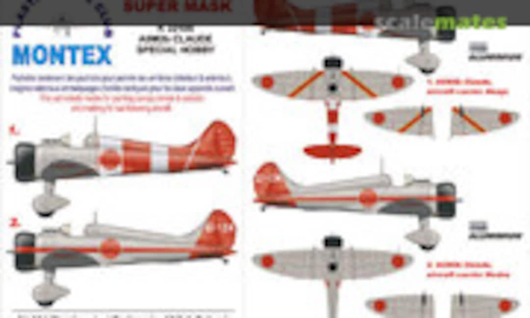 1:32 Mitsubishi A5M2b Claude (Montex K32195) K32195