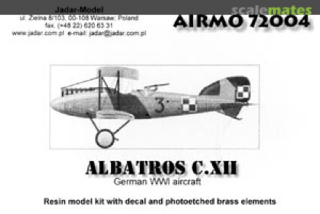 Boxart Albatros C.XII 72004 AiRMO Boxart Albatros C.XII 72004 AiRMO