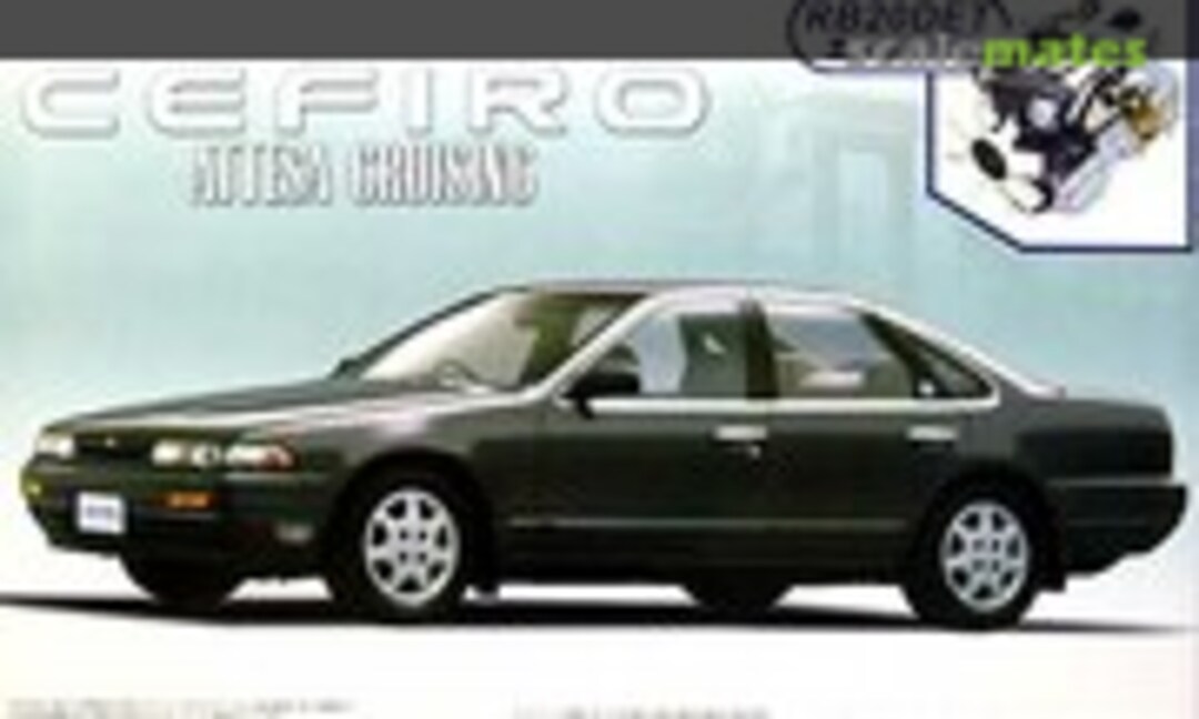 1:24 Nissan Cefiro Attesa Cruising 1990 Midle type (Aoshima 042564)