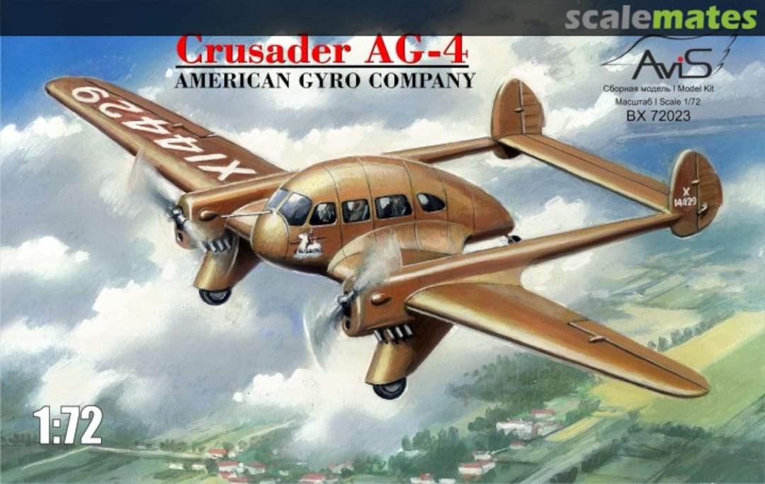 Boxart Crusader AG-4 BX 72023 AviS Boxart Crusader AG-4 BX 72023 AviS