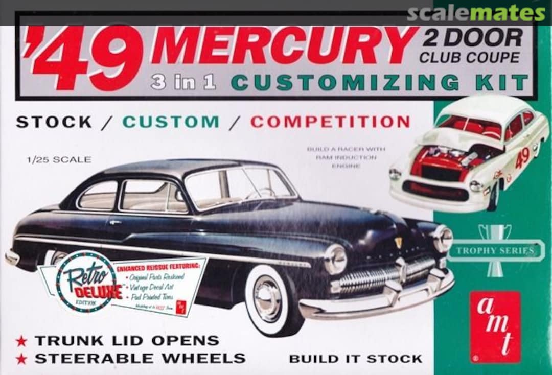 Boxart '49 Mercury 654 AMT Boxart '49 Mercury 654 AMT