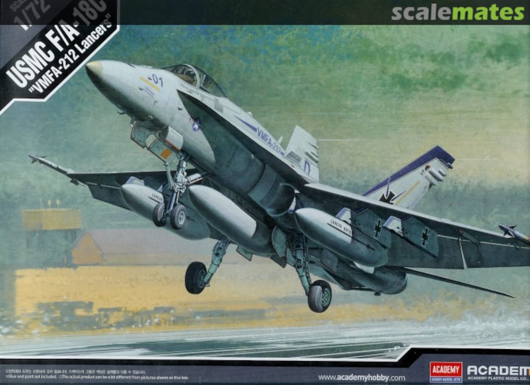 Boxart USMC F/A-18C "VMFA-212 Lancers" 12411 Academy Boxart USMC F/A-18C "VMFA-212 Lancers" 12411 Academy