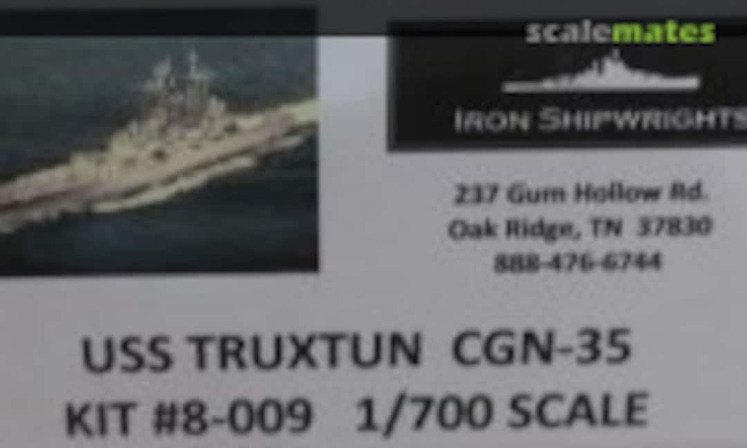 1:700 USS Truxtun CGN-35 (Iron Shipwrights 8-009) 8-009