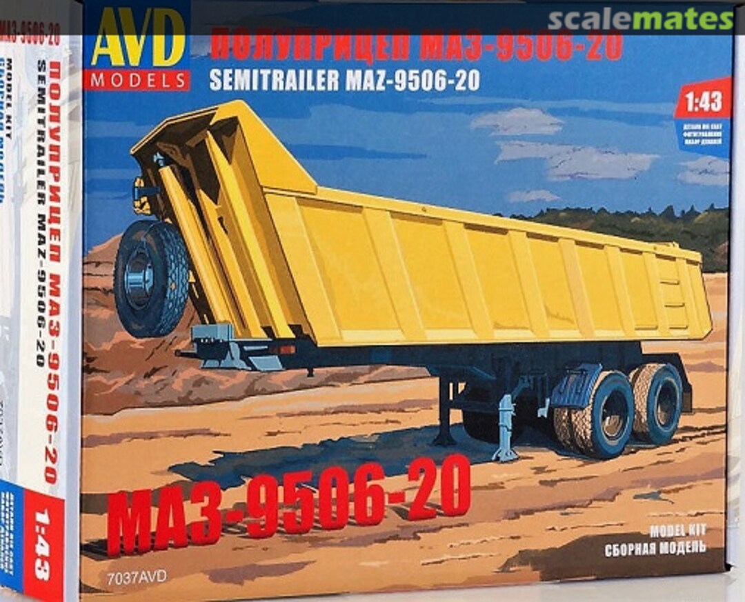 Boxart MAZ 9506-20 7037 AVD Models Boxart MAZ 9506-20 7037 AVD Models