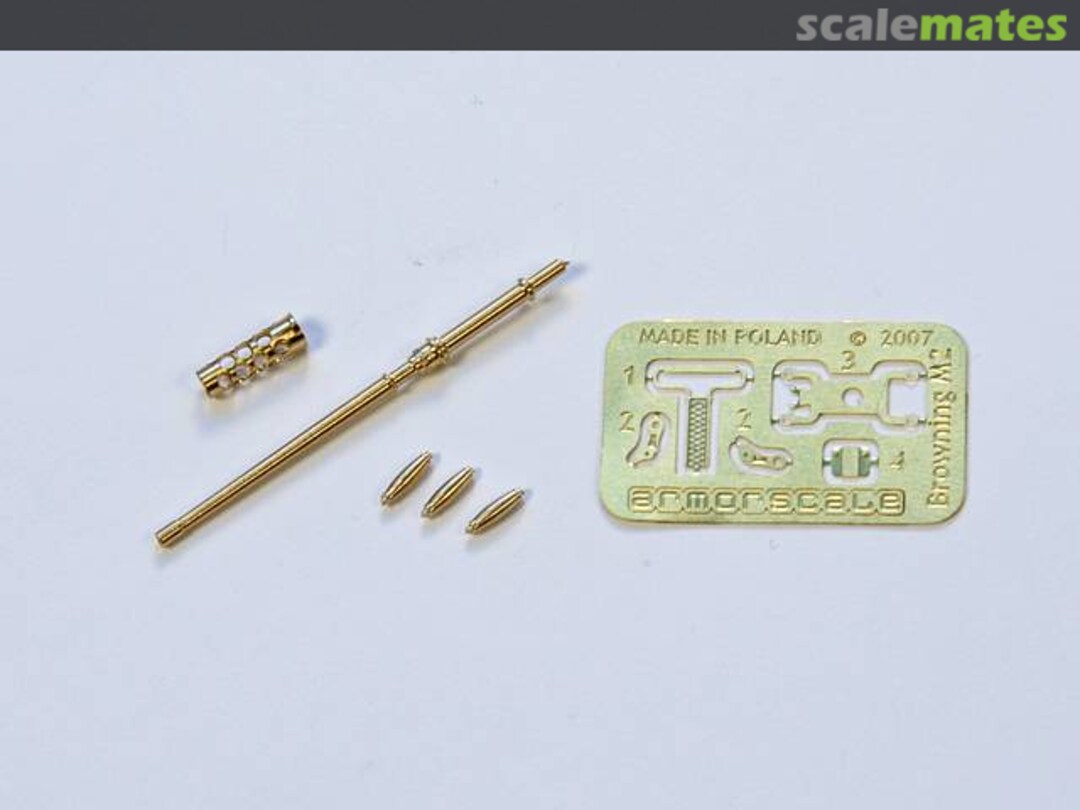 Boxart 0,5 cal Browning M2 HB US Machine Gun Barrel B35-072 Armorscale Boxart 0,5 cal Browning M2 HB US Machine Gun Barrel B35-072 Armorscale