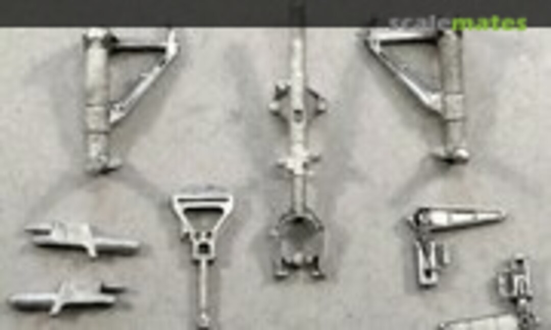 1:48 F-22 metal landing gear set (UPWiND 48045) 48045