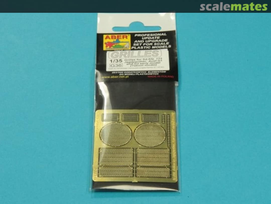 Boxart Jagdpanther Ausf.G1 & G2 Early Grilles 35G36 Aber Boxart Jagdpanther Ausf.G1 & G2 Early Grilles 35G36 Aber