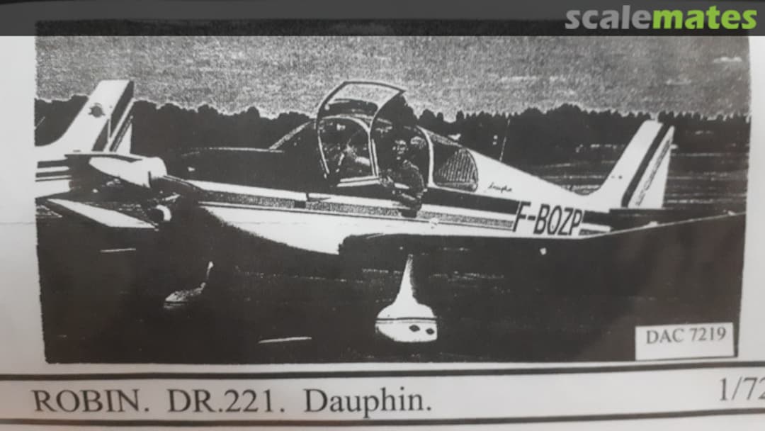 Boxart Robin DR.221 Dauphin DAC 7219 Dujin Boxart Robin DR.221 Dauphin DAC 7219 Dujin