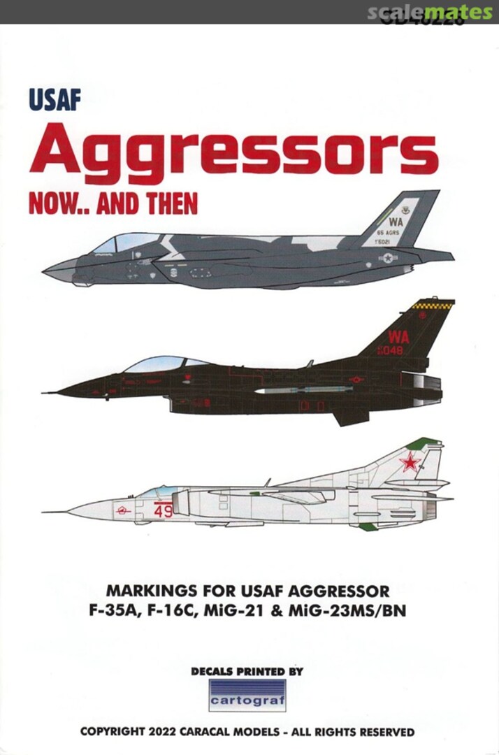 Boxart USAF Aggressors CD48228 Caracal Models Boxart USAF Aggressors CD48228 Caracal Models