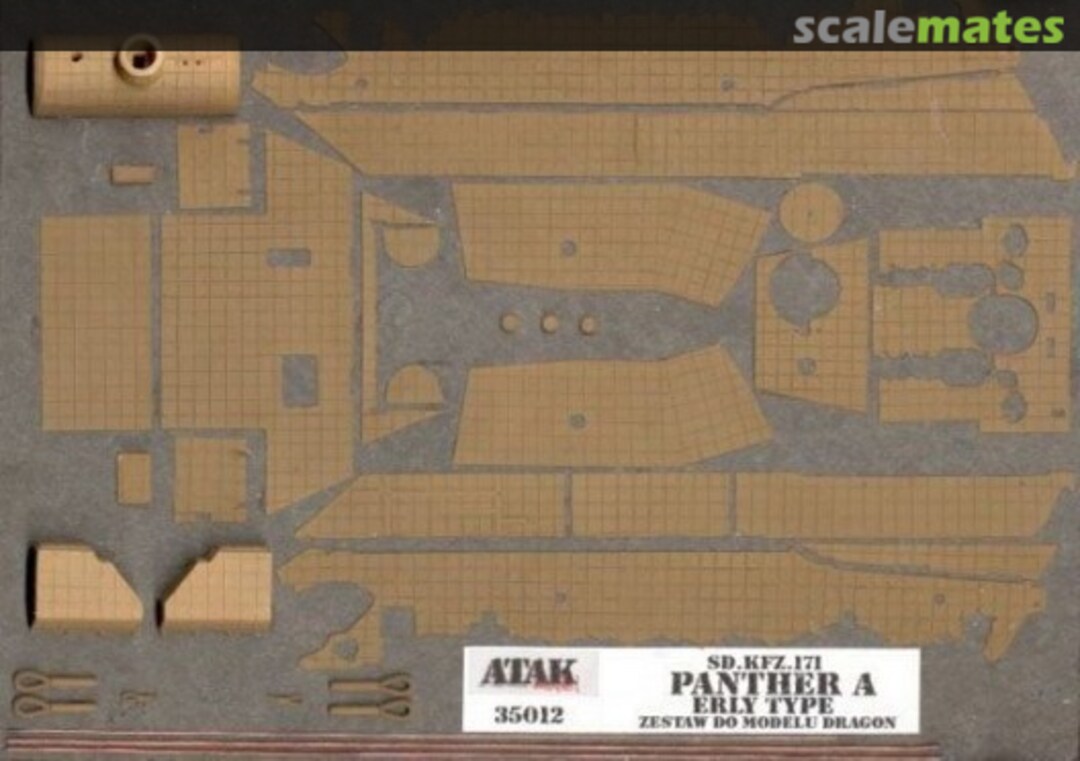 Boxart Sd.Kfz.171 Panther A 35012 Atak Model Boxart Sd.Kfz.171 Panther A 35012 Atak Model