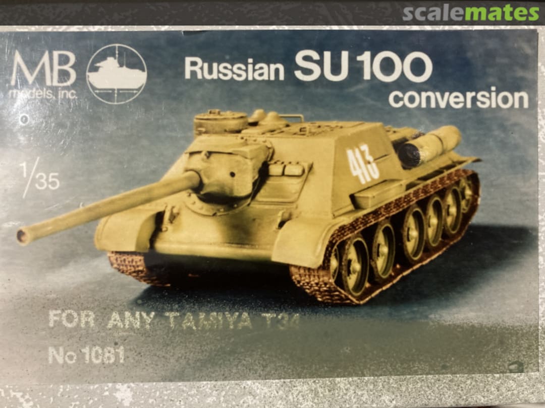 Boxart Su-100 conversion MB-1081 MB Models Boxart Su-100 conversion MB-1081 MB Models