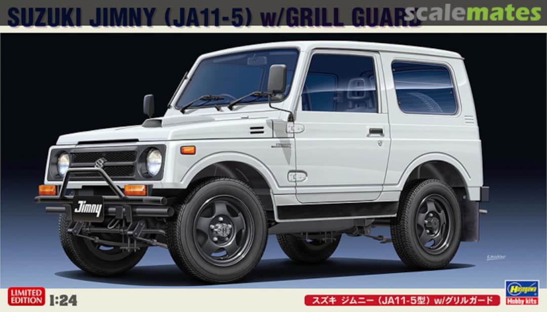 Boxart Suzuki Jimny (JA11-5) w/Grill Guard 20650 Hasegawa Boxart Suzuki Jimny (JA11-5) w/Grill Guard 20650 Hasegawa