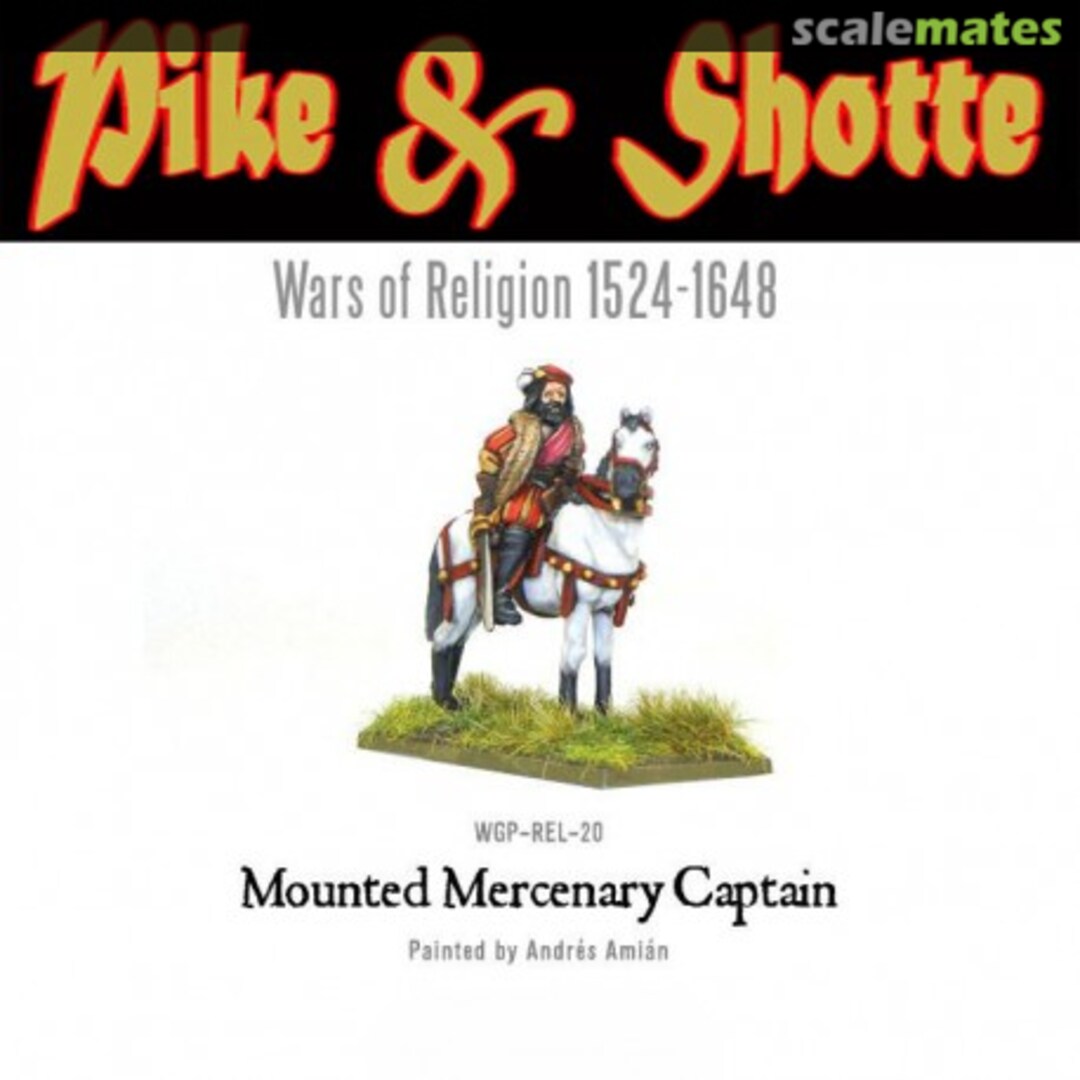 Boxart Mounted Mercenary Captain WGP-REL-20 Warlord Games Boxart Mounted Mercenary Captain WGP-REL-20 Warlord Games