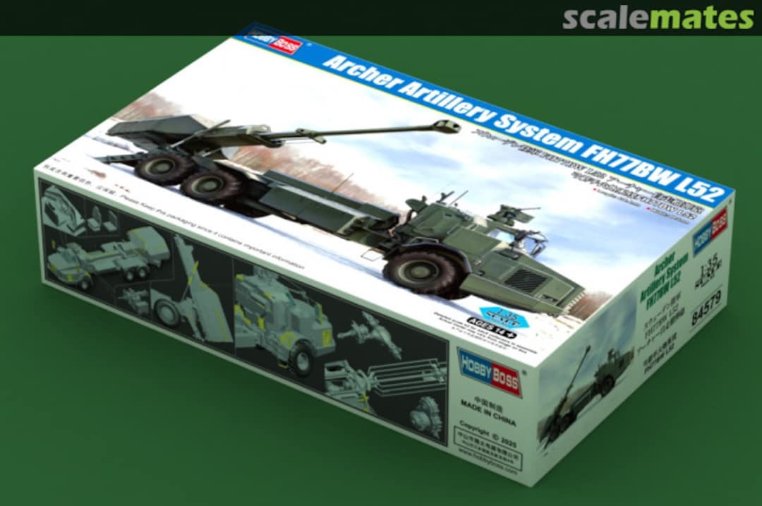 Boxart Archer Artillery System FH77BW L52 84579 HobbyBoss