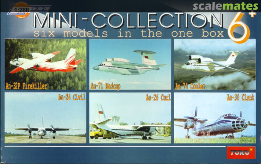 Boxart Mini-Collection six models in the one box 105-110 Toko