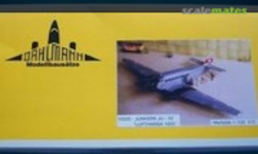 1:100 Junkers Ju - 52 &quot;Lufthansa 1935&quot; (Dahlmann 10520)