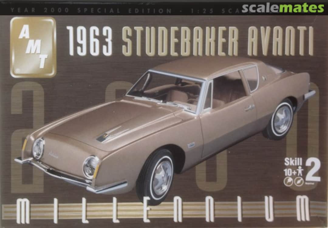 Boxart 1963 Studebaker Avanti 30268 AMT Boxart 1963 Studebaker Avanti 30268 AMT