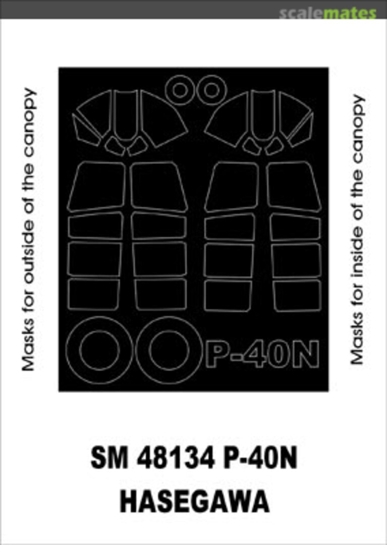 Boxart Curtiss P-40N Kittyhawk SM48134 Montex Boxart Curtiss P-40N Kittyhawk SM48134 Montex