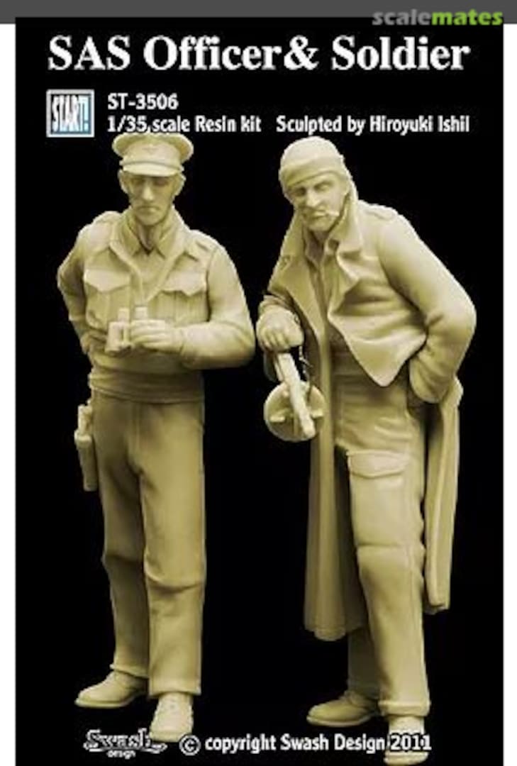 Boxart SAS Officer & Soldier ST-3506 Swash Design Boxart SAS Officer & Soldier ST-3506 Swash Design