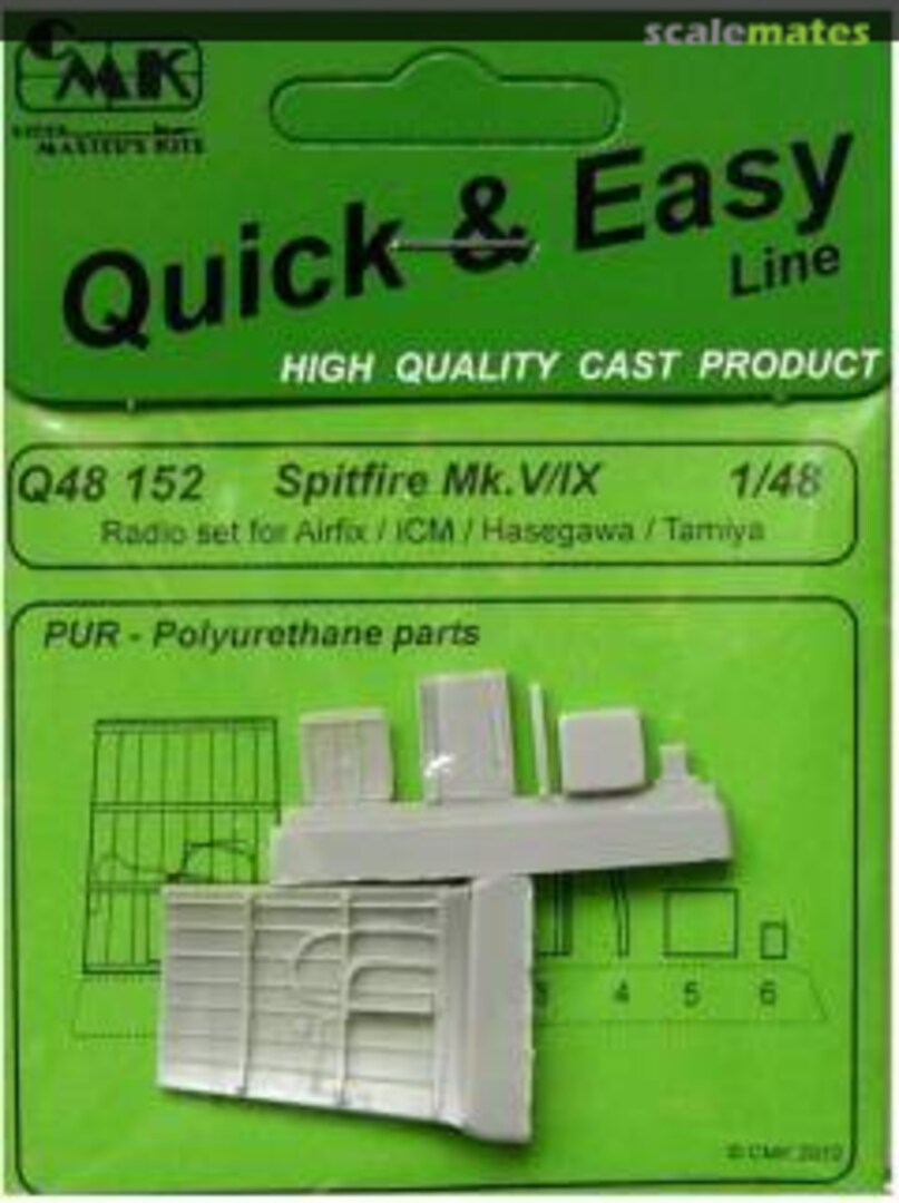 Boxart Spitfife Mk.V/IX Radio set Q48152 CMK
