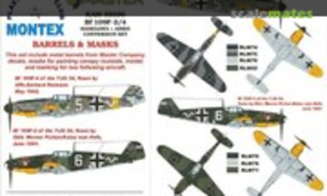 1:32 Bf 109F-2/4 (Montex KAM32036) KAM32036