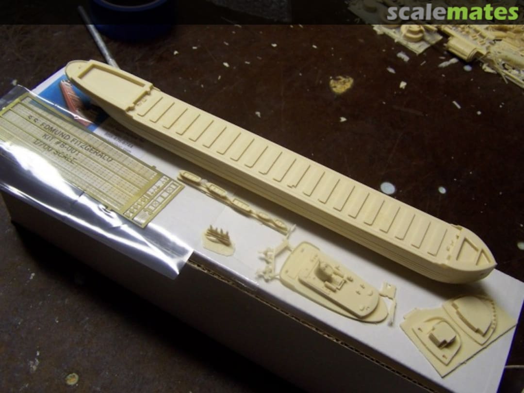 Boxart S.S. Edmund Fitzgerald 8-001 Iron Shipwrights Boxart S.S. Edmund Fitzgerald 8-001 Iron Shipwrights