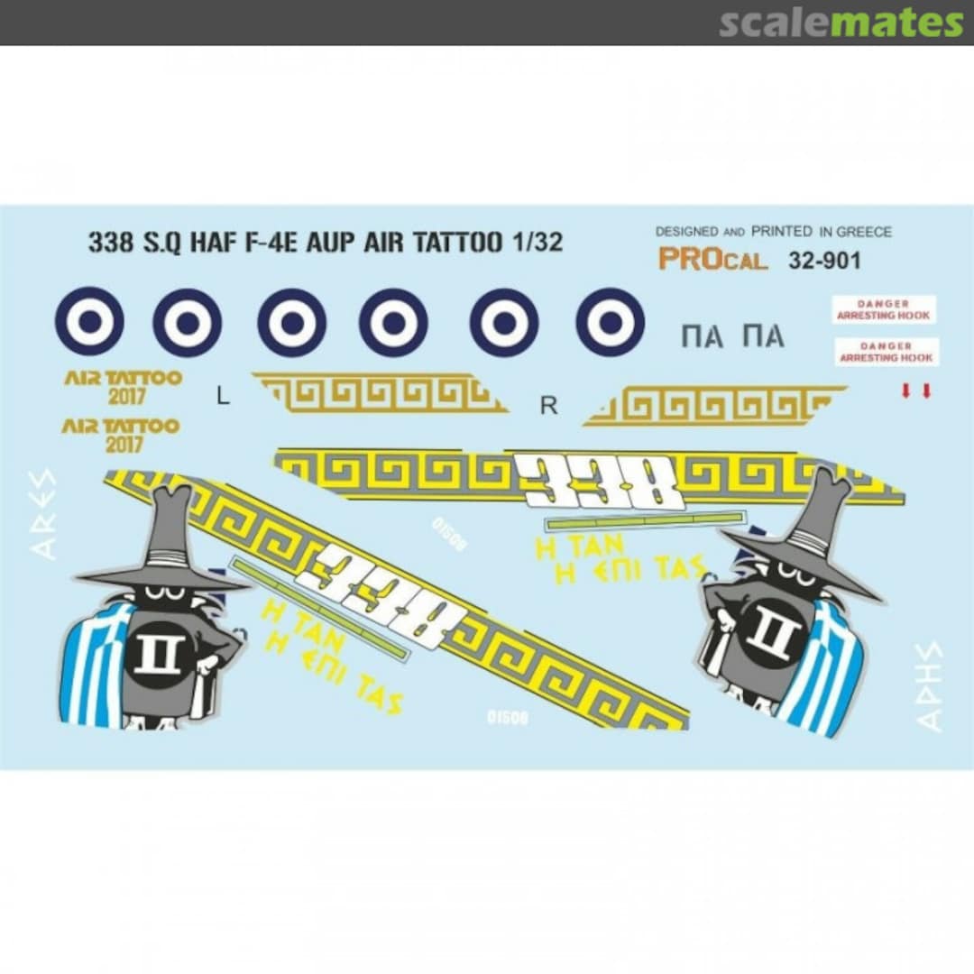 Contents F-4E AUP Phantom II RIAT 2017 72-901 PROcal Decals Contents F-4E AUP Phantom II RIAT 2017 72-901 PROcal Decals