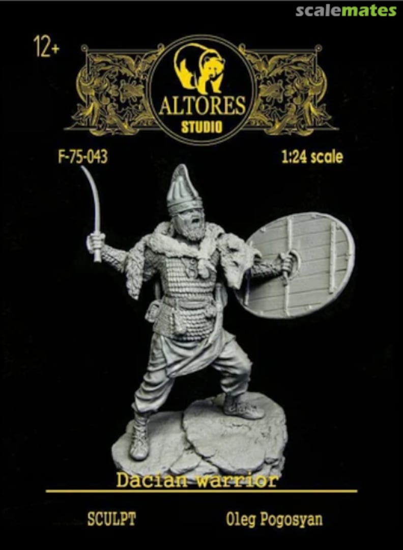Boxart Dacian warrior F-75-043 Altores Studio Boxart Dacian warrior F-75-043 Altores Studio