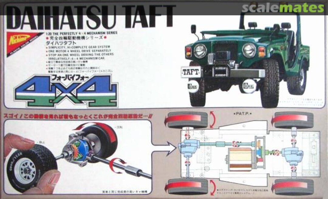 Boxart Daihatsu Taft 4x4 MC-2054 Nichimo Boxart Daihatsu Taft 4x4 MC-2054 Nichimo