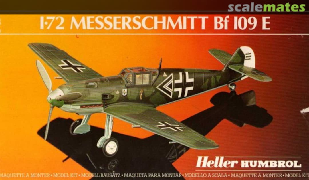 Boxart Messerschmitt Bf 109 E 80234 Heller Humbrol Boxart Messerschmitt Bf 109 E 80234 Heller Humbrol