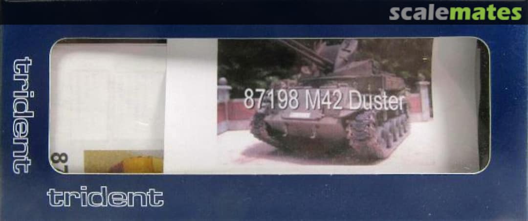 Boxart M42 Duster 87198 Trident Miniatures Boxart M42 Duster 87198 Trident Miniatures
