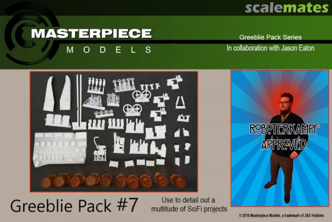 Boxart Greeblie Pack #7 MMGR007 Masterpiece Models Boxart Greeblie Pack #7 MMGR007 Masterpiece Models