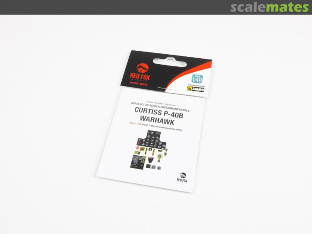 Boxart Curtiss P-40B Warhawk RFSQS-48048 Red Fox Studio Boxart Curtiss P-40B Warhawk RFSQS-48048 Red Fox Studio