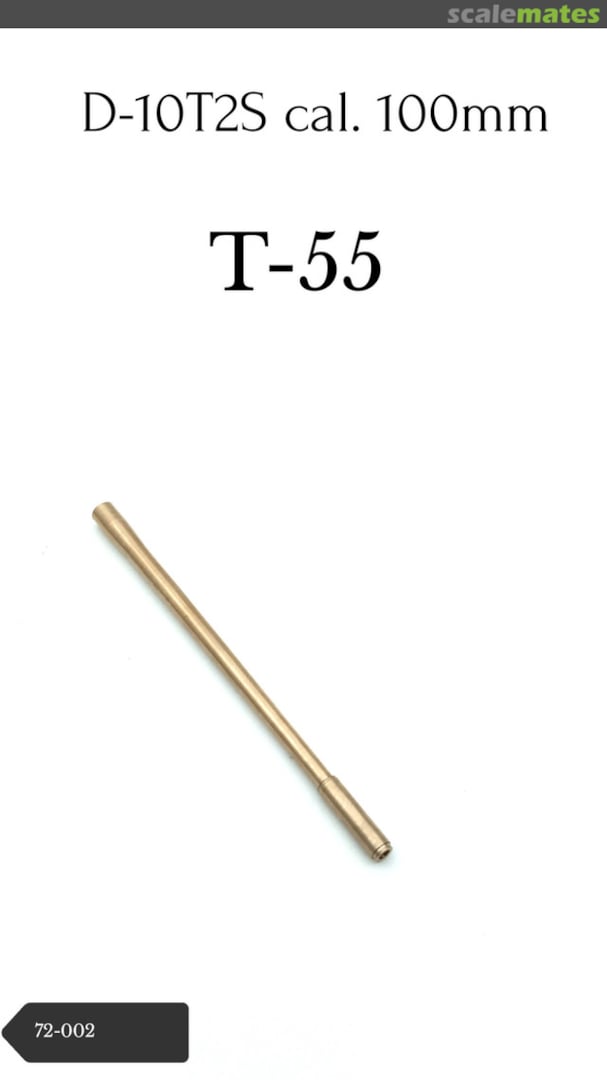 Boxart D-10T2S cal. 100 - T-55 72-002 MicroWorld Boxart D-10T2S cal. 100 - T-55 72-002 MicroWorld