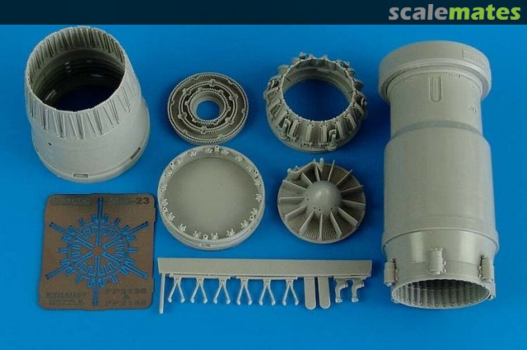 Boxart MiG-23 Flogger exhaust nozzle – closed 2146 Aires Boxart MiG-23 Flogger exhaust nozzle – closed 2146 Aires