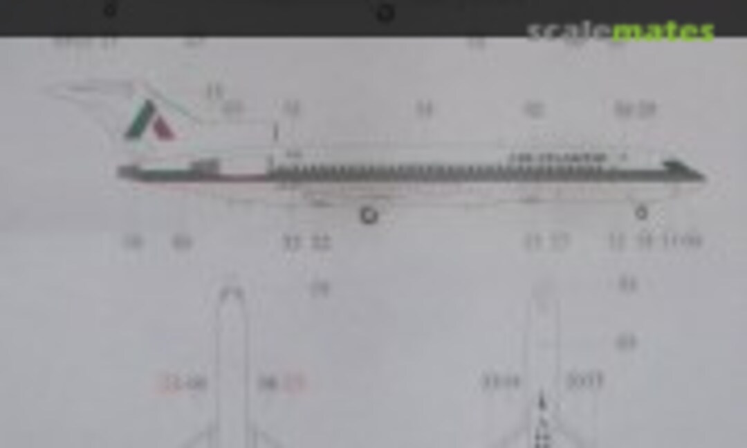 1:144 BOEING 727-200 - AIR ATLANTIS CS-TCI (CCS Aviation Decals CCS-AC-144-AIA-B722)