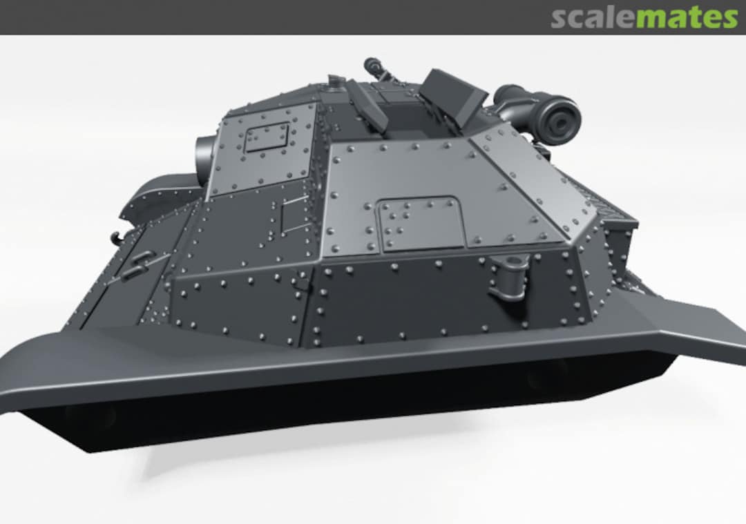Boxart Tankette TKS with 20mm gun FK-A Wz.38 - open hatch 72011127 EMP3d Boxart Tankette TKS with 20mm gun FK-A Wz.38 - open hatch 72011127 EMP3d
