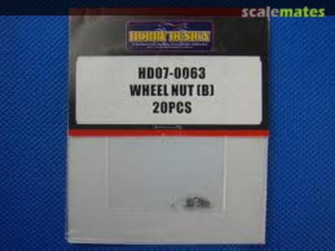 Boxart Wheel Nut (B) HD07-0063 Hobby Design Boxart Wheel Nut (B) HD07-0063 Hobby Design